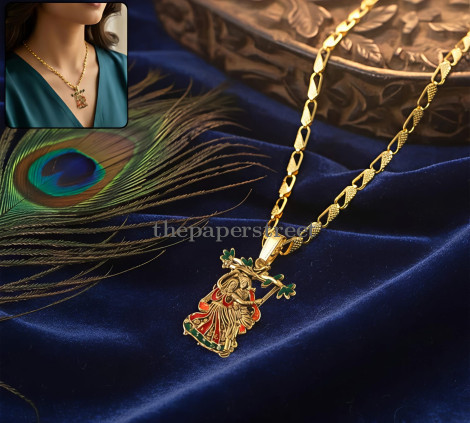 Radha Krishna Pendant