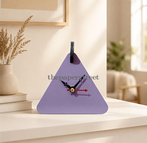 Triangle Table Clock
