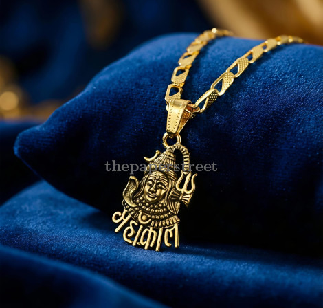 Mahakal Pendant with Chain