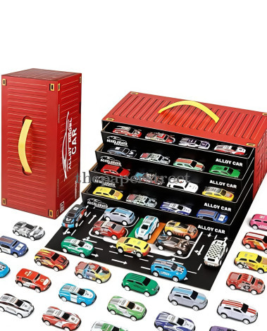 48 Pc Car Container Set