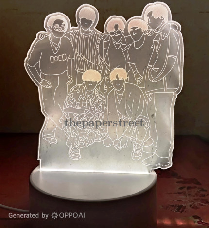 BTS Group Lamp