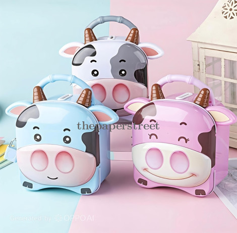 Cute Cow Money Bank