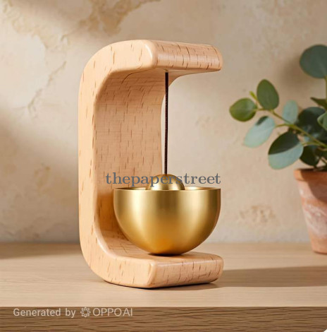 Wooden Door Bell