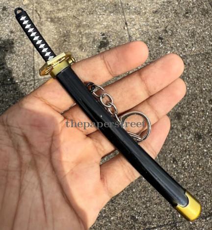 Samurai Katana Sword Keychain