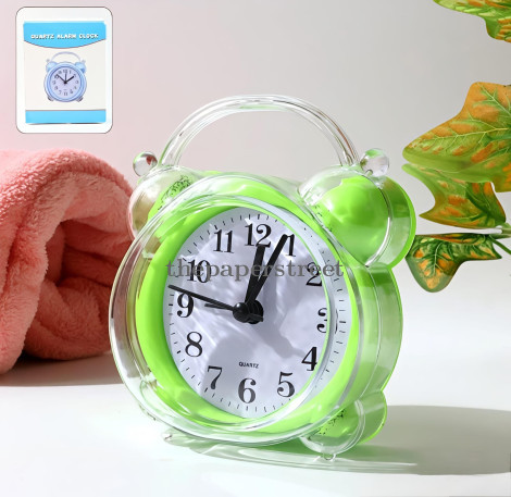 Portable Classic Quartz Alarm Clock