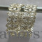 Kundan Crystal Floral Bangle