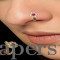 Floral  clip-on nosepin