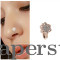 Gold Tone Nose Stud