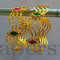 Gold Finish Bangles Set