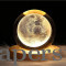 3D Moon Crystal Ball
