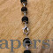 Karungali Mala with Silver Cap