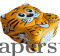 Cute Tiger Coin Bank